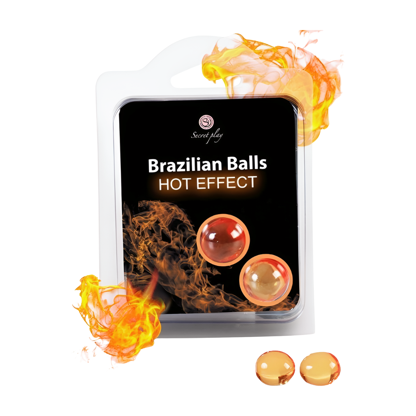 EXPLOSION BRAZILIAN BALLS – LÄMMITTÄVÄ HIERONTAPALLO (2 KPL) - Puuhabox