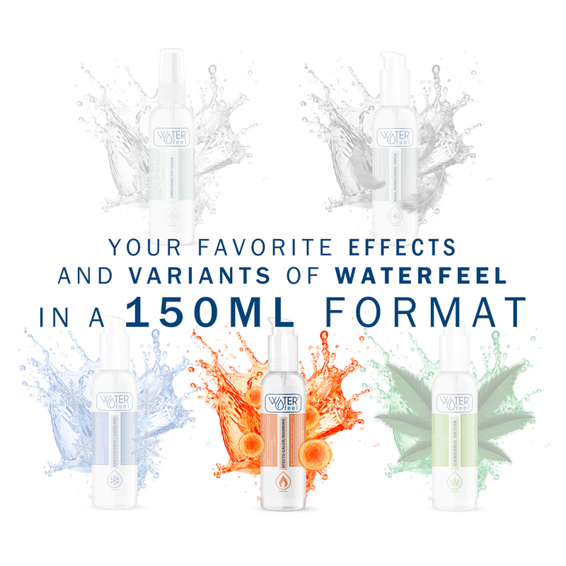 WATERFEEL WARMING LIUKUVOIDE 150 ML – LÄMMITTÄVÄ VAIKUTUS - Puuhabox