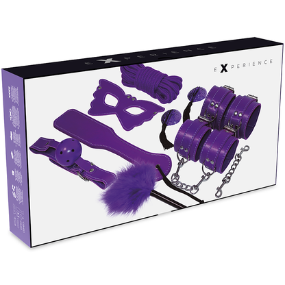 BDSM FETISH SET PURPLE