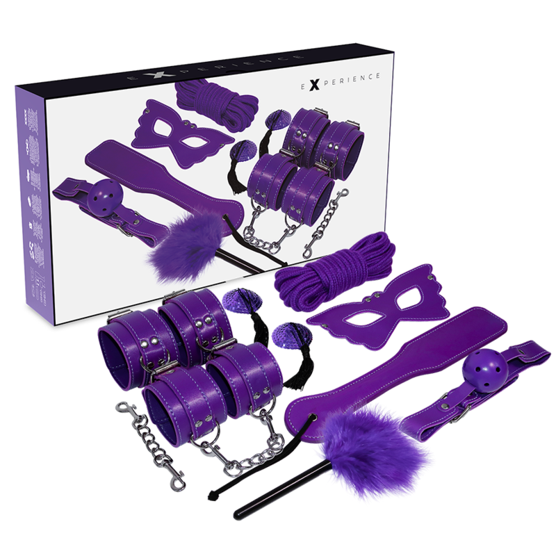 BDSM FETISH SET PURPLE