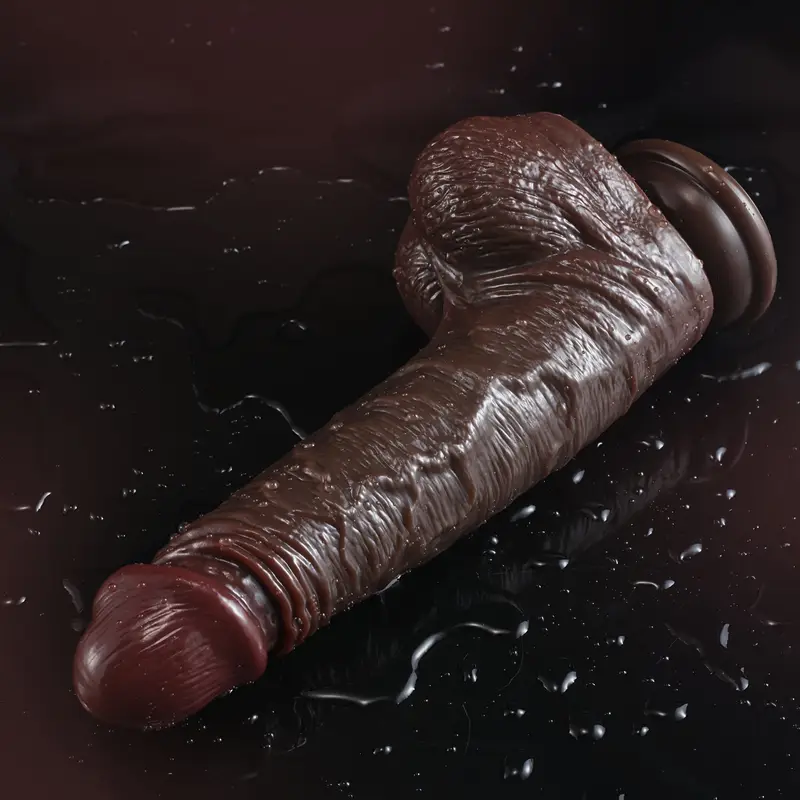 DILDO BEVÆGELIG FORHUD BLACK
