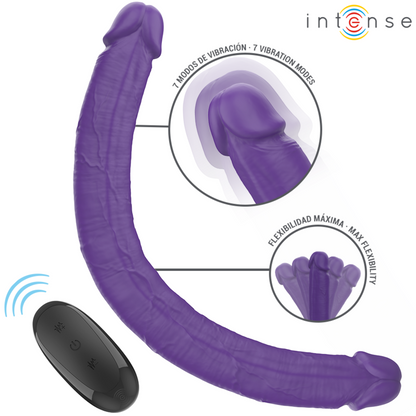 DILDO VIBRATOR DOUBLE-HEAD GUNTER