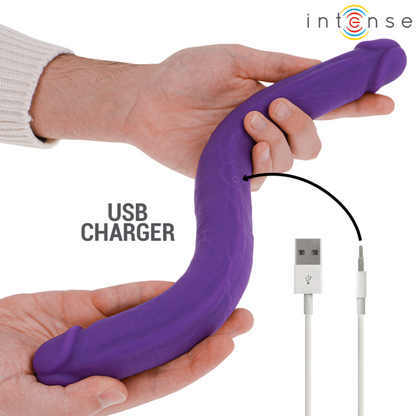 DILDO VIBRATOR DOUBLE-HEAD GUNTER