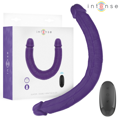 DILDO VIBRATOR DOUBLE-HEAD GUNTER