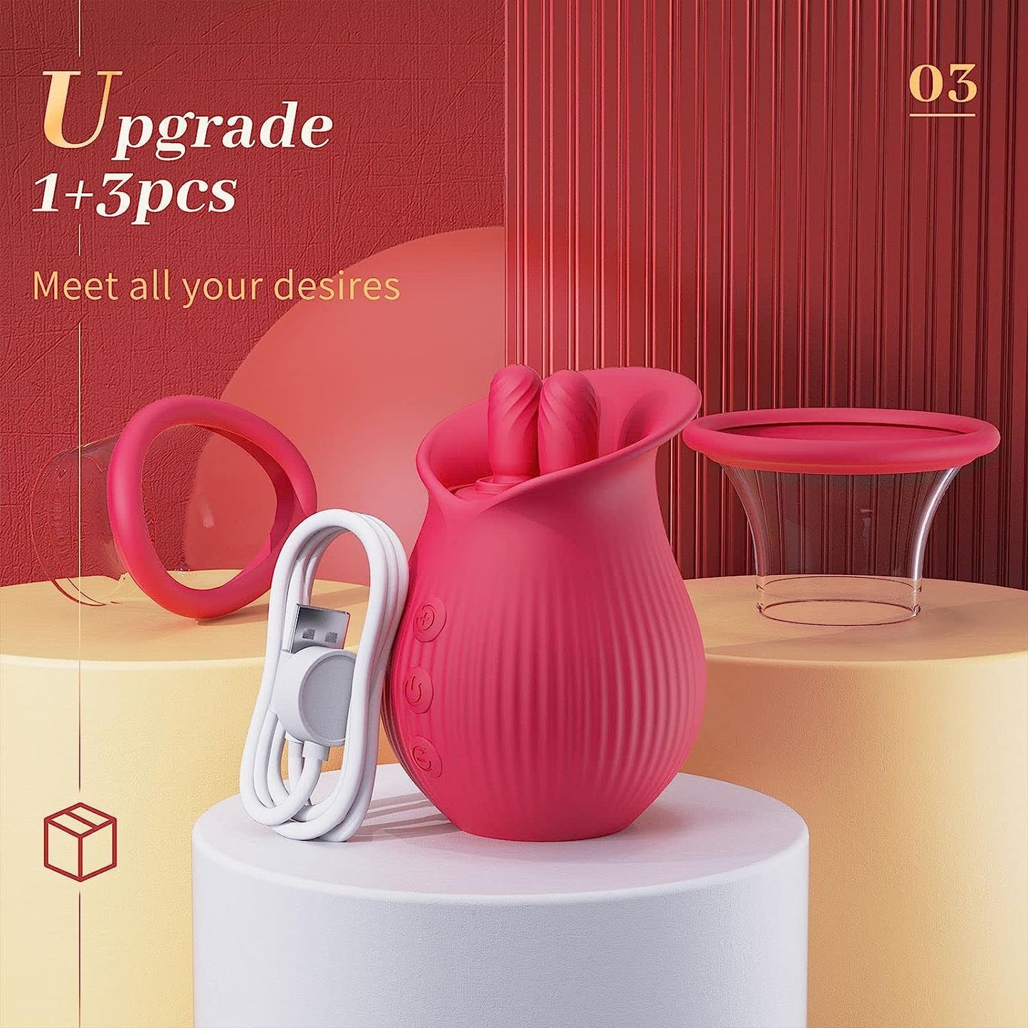 VIBRATOR SUGENDE TO FINGRE
