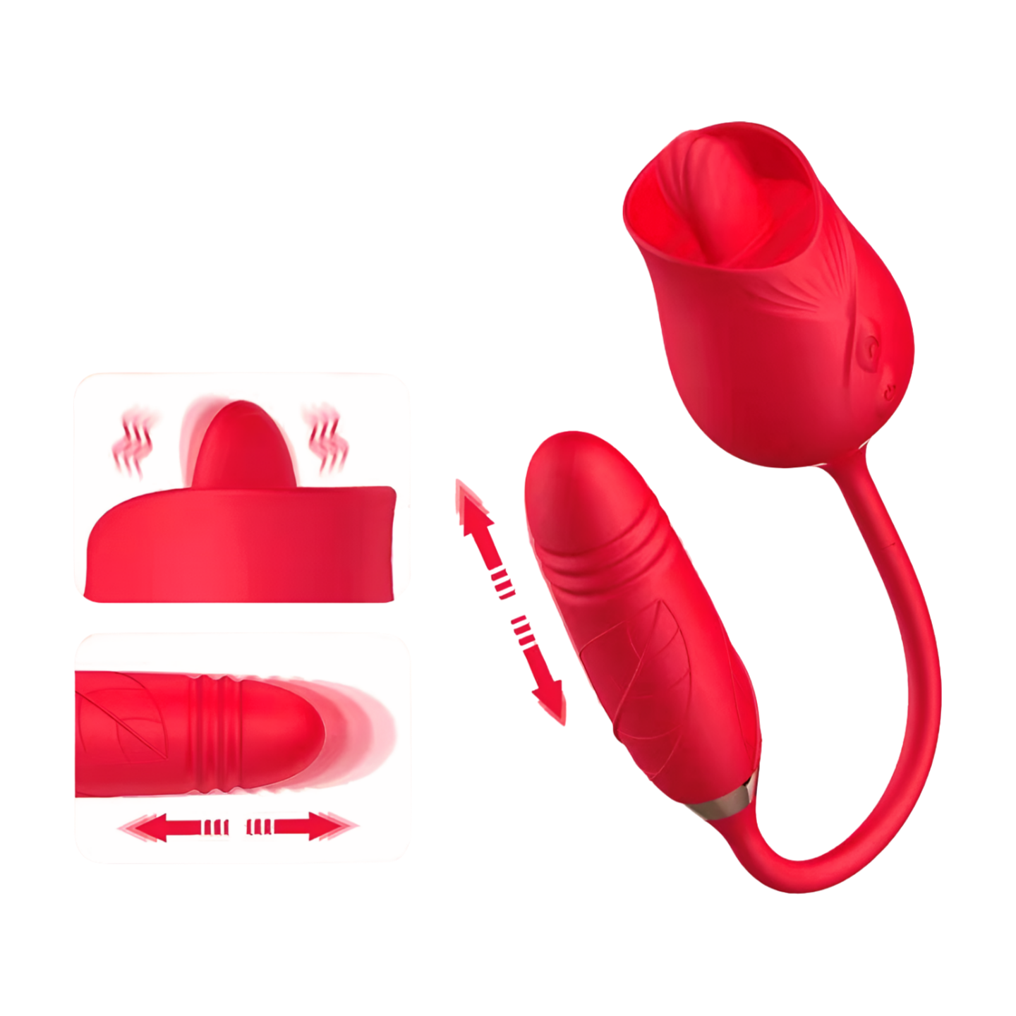 VIBRATOR ROSE LICK